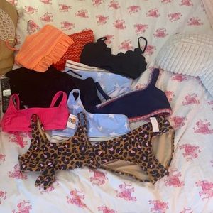 10 swim suits sizes girls XL to women’s small